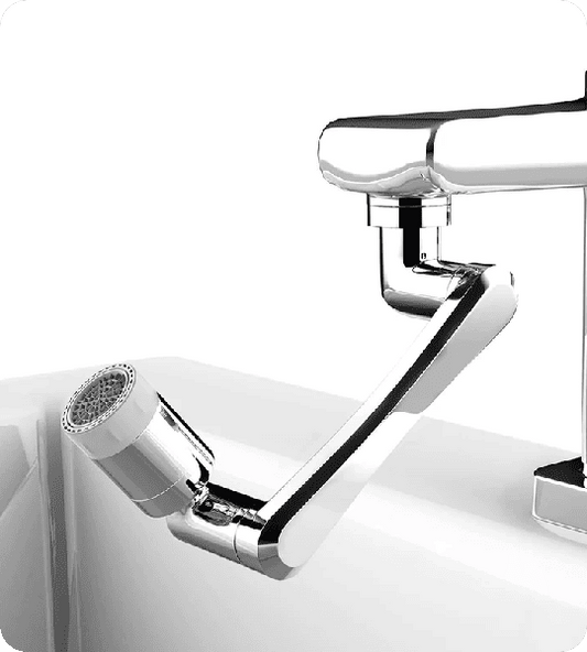 Sviwel Tap for Effortless, Splashfree Cleaning