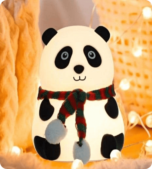Multicolor Panda Night Light for Kids