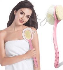 Showerzone 2 IN 1 Loofah and Bath Brush