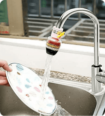 Activated Carbon Leak-Proof Water Faucet Mount Filter