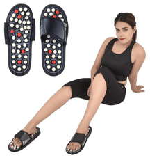 Reflexology Magnetic Therapy Acupressure Paduka Slippers