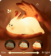 Cute Bunny Night Light – Rechargeable LED Lamp