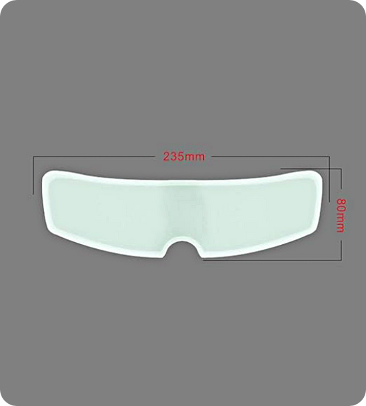 Universal Anti-Fog Helmet Lens Film Motorcycle Fog Resistant Visor Shield