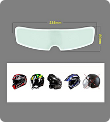 Universal Anti-Fog Helmet Lens Film Motorcycle Fog Resistant Visor Shield