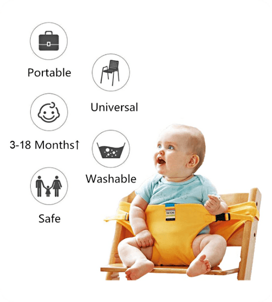 Portable High Chair Safety Harness for Babies