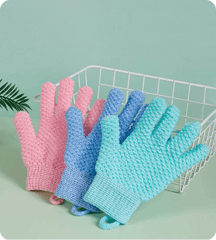 Exfoliating Body Scrub Gloves for Bath (Pair)