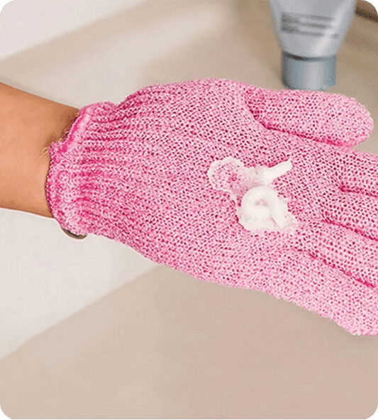 Exfoliating Body Scrub Gloves for Bath (Pair)