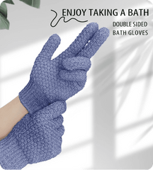 Exfoliating Body Scrub Gloves for Bath (Pair)