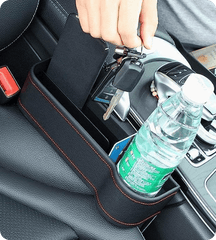 Car Seat Gap Organizer with Bottle Holder