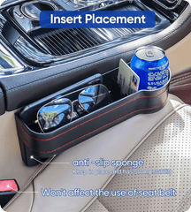 Car Seat Gap Organizer with Bottle Holder