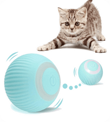 Interactive Rechargeable LED Cat Toy Ball, Multicolor