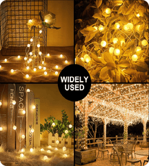 16 LED Crystal Balls String Light