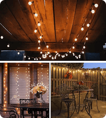 16 LED Crystal Balls String Light