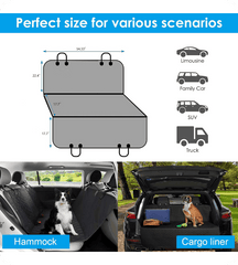 Waterproof Nonslip Dog Car Seat Cover