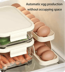 Rolling Egg Holder Space Saving Display Rack