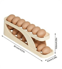 Rolling Egg Holder Space Saving Display Rack