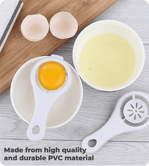 Egg Yolk Separator (Easy to Use Pack of 2)