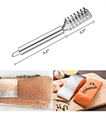 Stainless Steel Fish Scale Remover Kitchen Tool