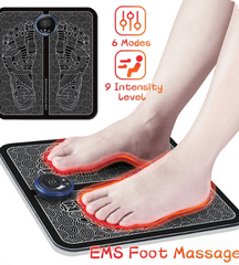 Wireless Rechargable EMS Foot Massager for Pain Relief