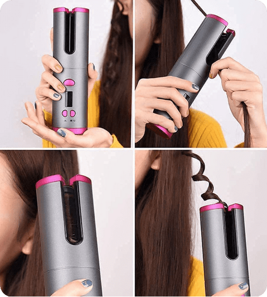 Wireless Automatic USB Rechargeable Hair Curler