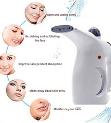 Portable Handheld Multipurpose Steamer for Face and Garments