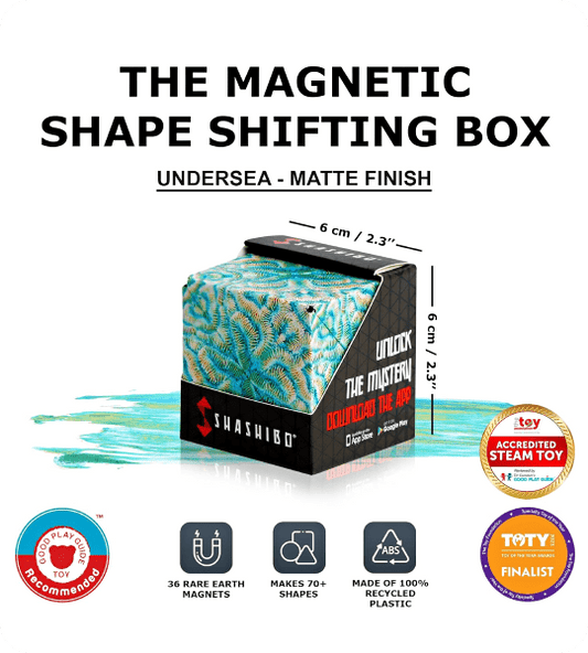 Transforming Magic Cube: 36-Magnet Fidget Toy