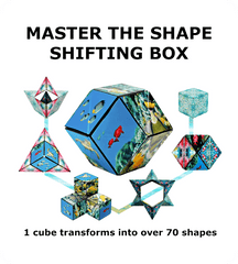 Transforming Magic Cube: 36-Magnet Fidget Toy