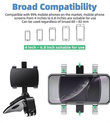 360 Rotation Car Mount Mobile Phone Holder