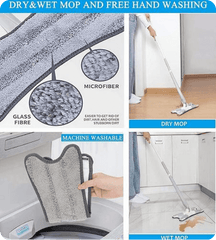 360 Degree Dry and Wet Cleaning Mop