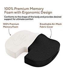 Memory Foam Chair Cushion for Tailbone Pain