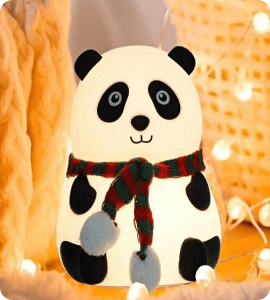 Multicolor Panda Night Light for Kids