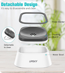 Portable Anti-Spill Pet Water Bowl Dispense