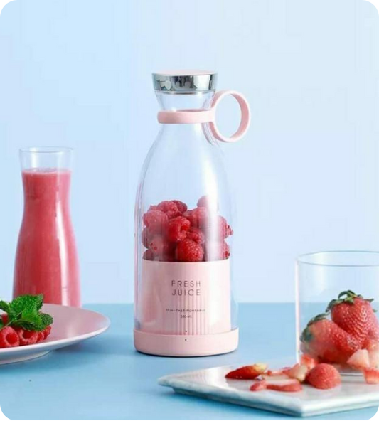 Compact and Portable Mini Juice Blender Gadget