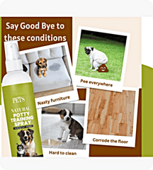 Natural Potty Training Spray To Train Pets with Ease