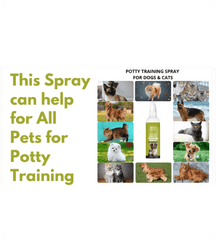 Natural Potty Training Spray To Train Pets with Ease
