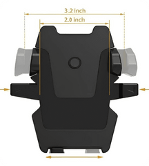 360° Rotational Car Mobile Holder with One-Click Technology