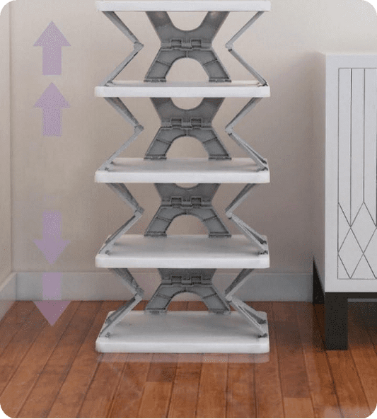 Smart Foldable 4 Tier Organizer for Shoes