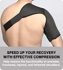 Adjustable Shoulder Brace for Sports and Support