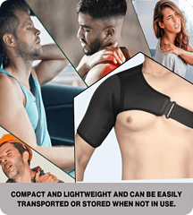 Adjustable Shoulder Brace for Sports and Support