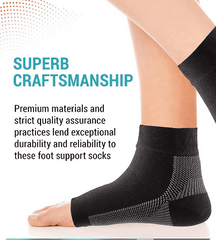 Swelling Relief Compression Arch and Heel Support Socks