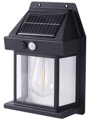 Wireless Solar Wall Lantern with Motion Sensor