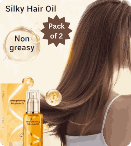 Straightening Silky Hair Oil 250 ML (Pack of 2)