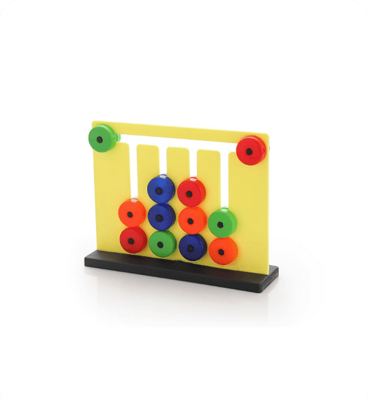 Color and Pattern Montessori Slide Puzzle Game