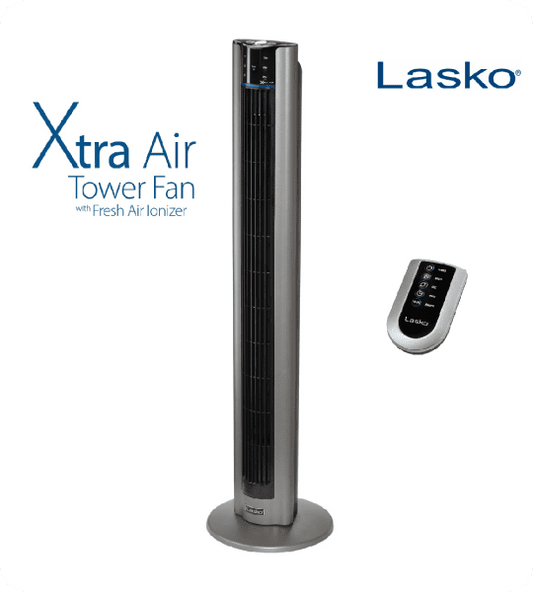 Lasko 48" Xtra Air Tower Fan with Fresh Air Ionizer