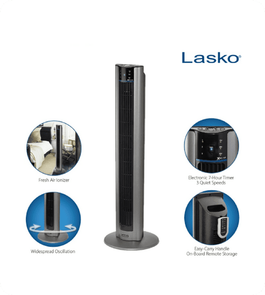 Lasko 48" Xtra Air Tower Fan with Fresh Air Ionizer