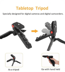 Phone Vlogger Kit with Microphone, LED & Tripod Stand