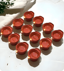 EcoGlow Water Sensor Diya with Shankarji Pind