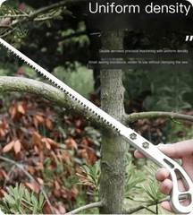 Heavy-Duty Wood Pruning Saw with Comfortable Grip